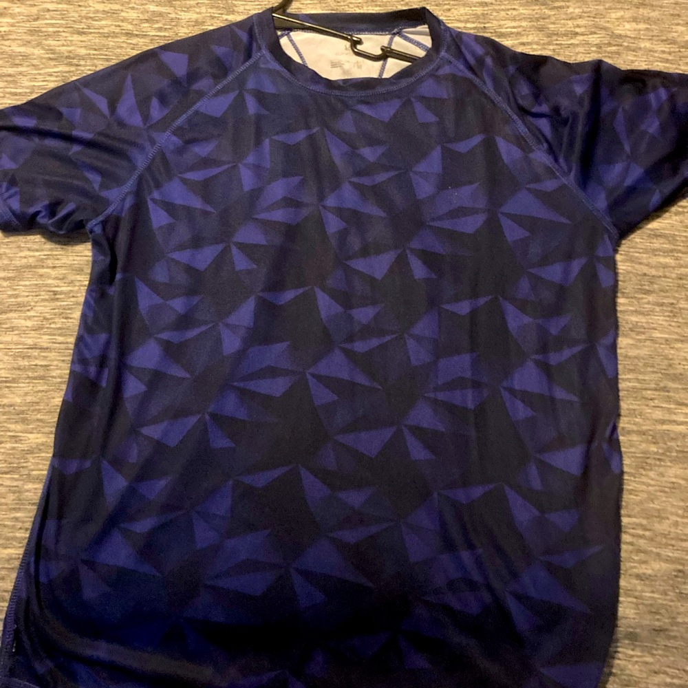 Purple Graphic T